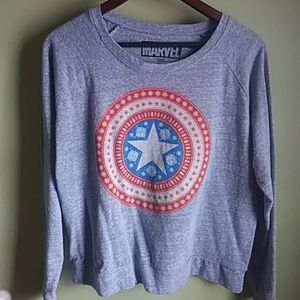 Marvel captain america christmas sweater